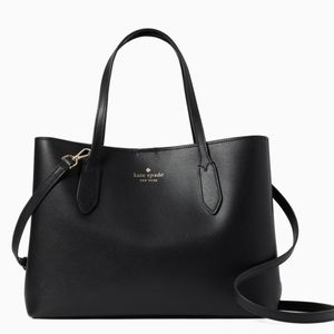 NWT Kate Spade black leather satchel